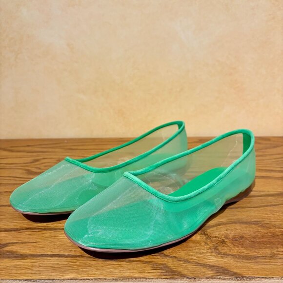 Jeffrey Campbell Shoes - Jeffrey Campbell Mesh Muse Ballet Flats